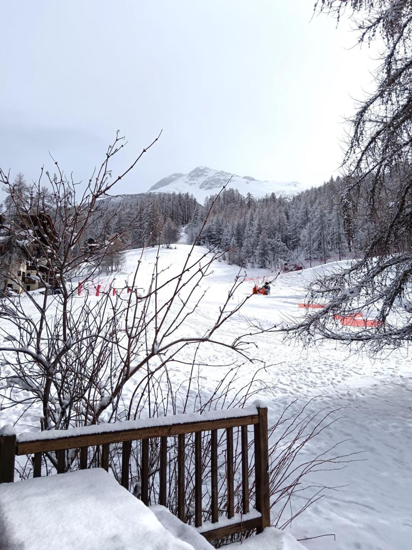 Chaletauxorres Au Pied Des Pistes Et Skis Aux Pieds Villa Les Orres Exterior foto