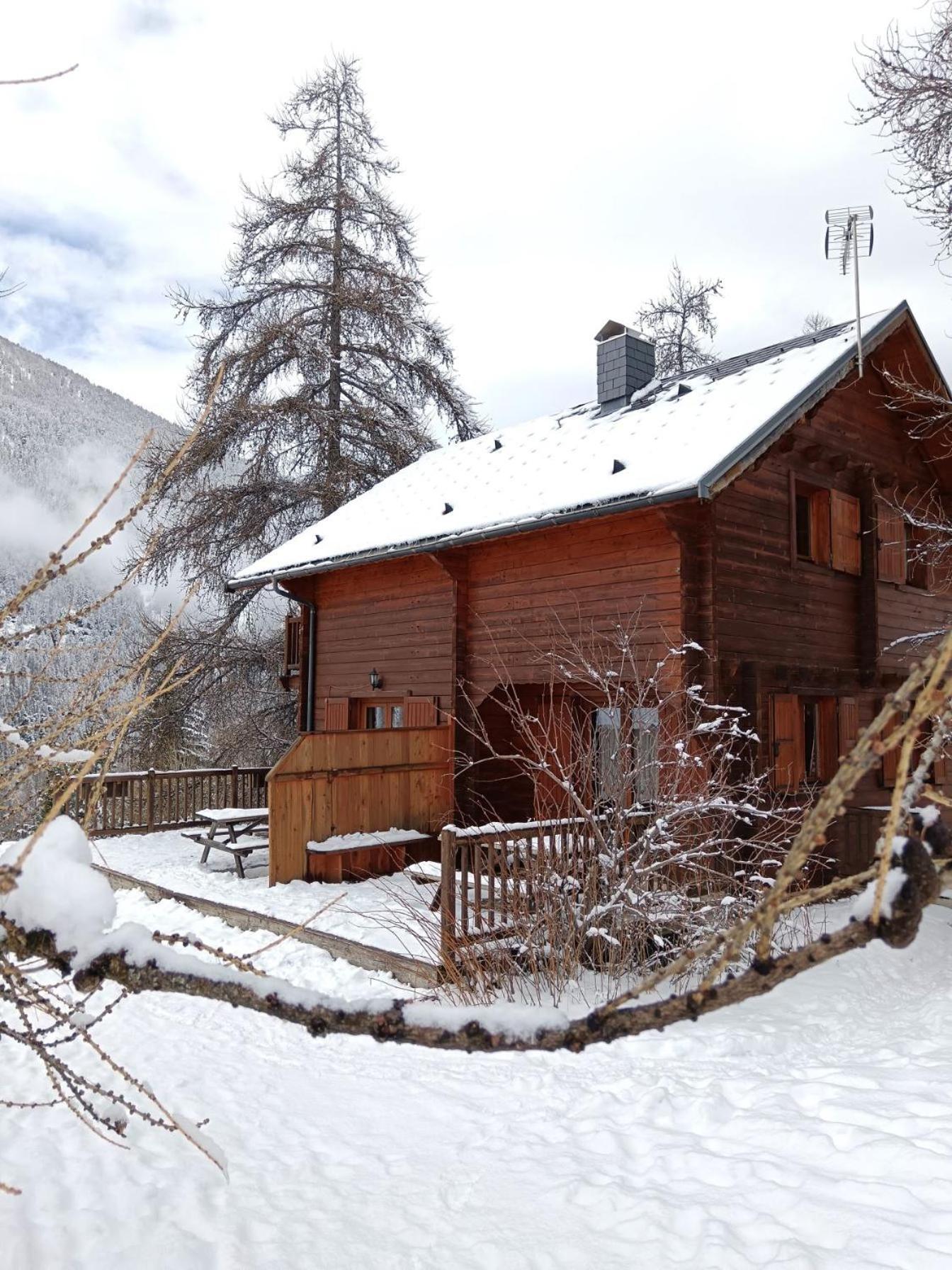 Chaletauxorres Au Pied Des Pistes Et Skis Aux Pieds Villa Les Orres Exterior foto