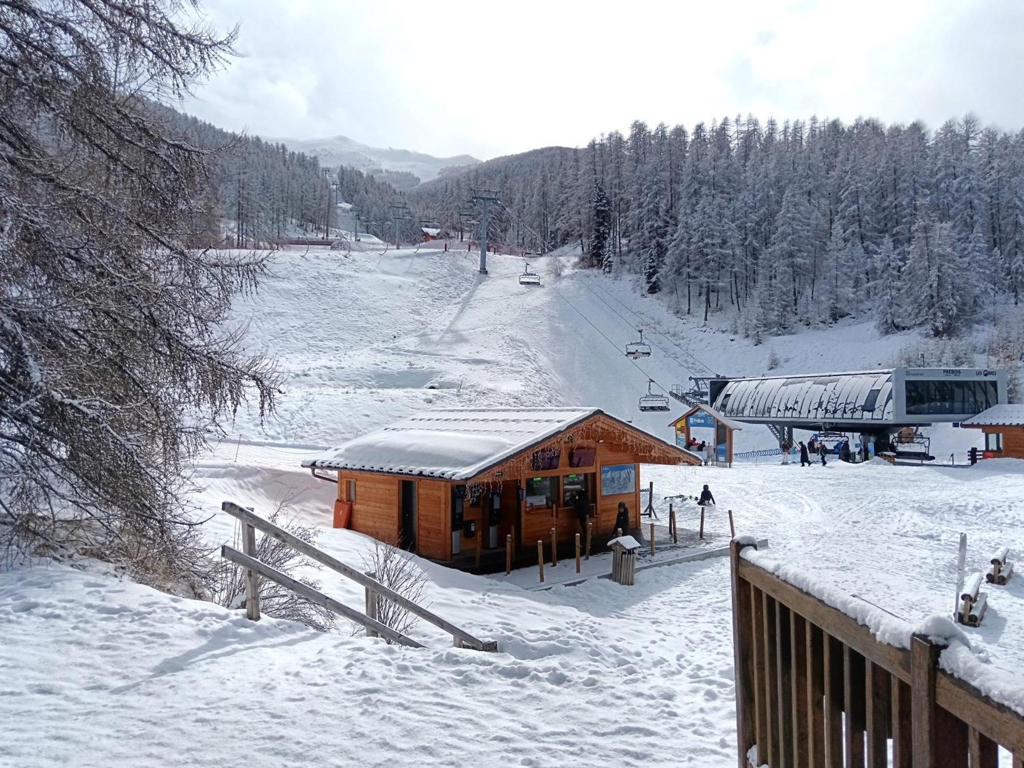 Chaletauxorres Au Pied Des Pistes Et Skis Aux Pieds Villa Les Orres Exterior foto